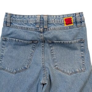 Empyre Mens Loose Fit Jeans 28 Light Wash Blue Denim